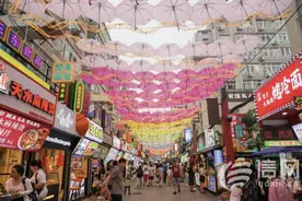 单日客流量创下了历史新高 台东步行街上演青岛版闪光夏天图片