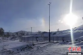 寒潮持续影响内蒙古：室外气温如入冰窖图片