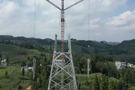 500千伏新光电厂送出工程竣工投产图片
