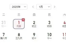 冲上热搜！明年连续4个月没有法定节假日……图片