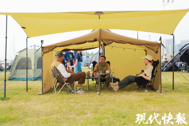 “江岛撒欢计划”，2025年全国露营大会在南京江心洲开启