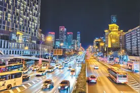 通惠河至劲松桥2.6公里照明提升 夜景“金十字”璀璨东三环图片