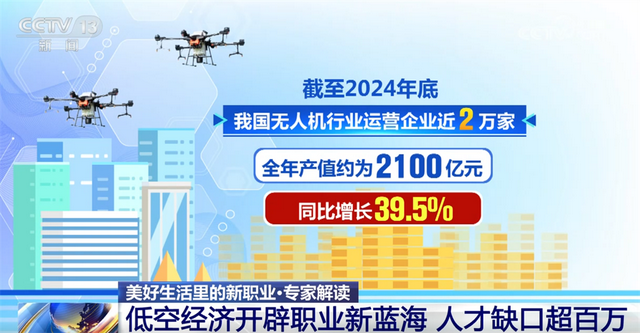 无人机群飞行规划员为夜空绘“天幕” 低空经济“新赛道”开辟职业新蓝海