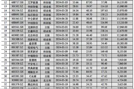 最高12.85万！A股上半年新股首日平均收益1.5万元图片