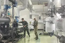 “冷极”已经开始供暖，南方却40℃高温，网友：冰火两重天图片