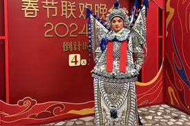 “摘梅”之后首登春晚！刚刚，京剧演员唐恺的“赵云”惊艳亮相图片