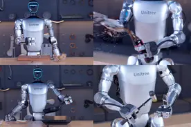 宇树科技人形机器人京东线上首发，售价9.9万元起图片