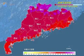 注意防暑防晒！广东大部天气炎热，中南部雷雨渐趋明显图片