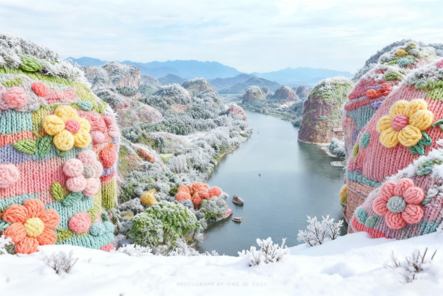 降温啦！龙虎山景点集体“穿”毛衣啦！