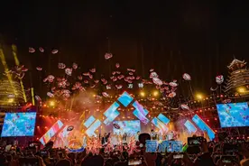 营业至零点！绝美烟花盛宴接连绽放，济南方特跨年夜仪式感拉满图片