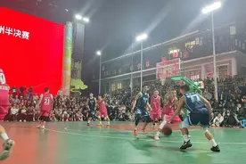 台江队夺冠！“村BA”黔东南州半决赛超燃开赛图片
