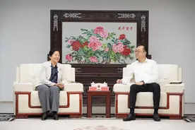 国承彦一行到中国—上海合作组织地方经贸合作示范区考察调研图片