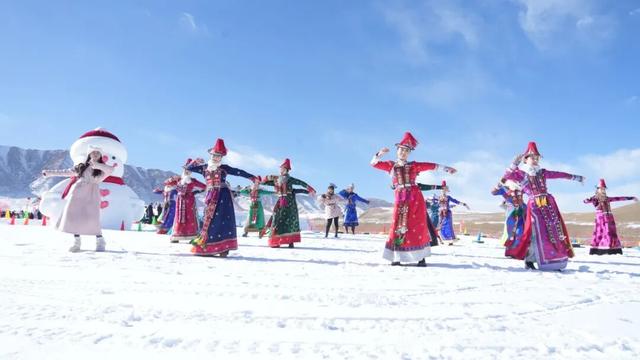 银雪迎宾客 非遗映冰原 肃南县神鹿冰雪王国启幕
