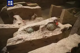 西安曹家堡村考古发掘墓葬1088座，为春秋至汉唐时期墓葬图片