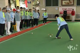 广东省军休干部门球大赛在中山开赛图片