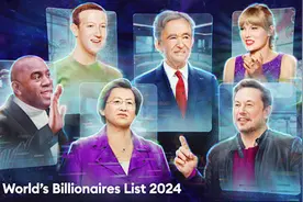 2024年福布斯全球富豪榜出炉图片