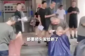 学校军训要求男生剃光头？校方回应图片