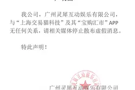 阿里旗下灵犀互娱辟谣推出美妆电商APP“宝购汇市”图片