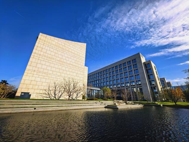 小雪节气，北京通州镜湖之滨好风光