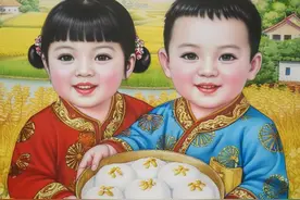 原创AI作品｜当年画娃娃遇上“黑土优品”图片