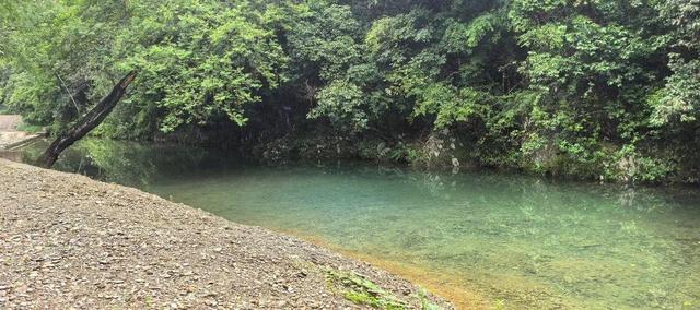 溯溪营地被倒土封路游客挖土两小时