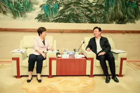 王旭拜访中国五矿总经理陈得信图片