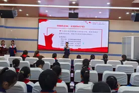 济源实验小学开展少先队大队委换届选举活动图片