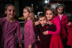 安东尼亚诺小合唱团来沪跨年：意大利萌娃“中文十级”，会唱周杰伦《蜗牛》图片