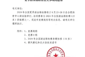 合肥见！孙杨将复出参加全国夏季游泳锦标赛图片