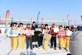 社区排球大咖显神通！哈尔滨市雪地排球邀请赛落幕图片