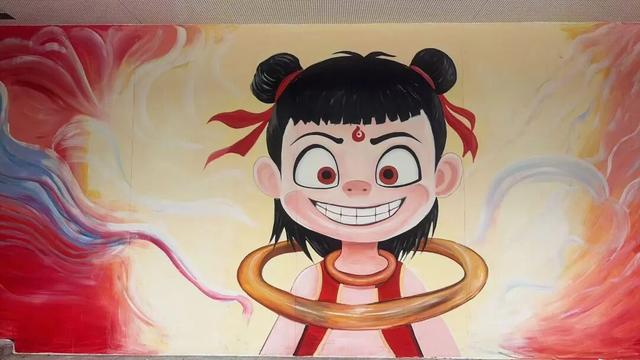 偶遇哪吒！在街头，掉进童话世界啦！