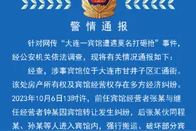 大连警方通报“宾馆遭遇打砸抢”：主要违法行为人已被行拘图片