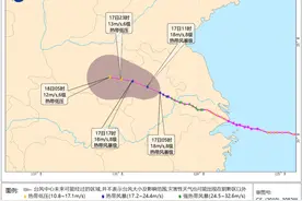 台风“贝碧嘉”已抵达安徽！这些地方有大雨到暴雨图片