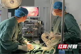永州市妇幼保健院完成首例腹腔镜下腹股沟疝修补与双侧睾丸下降固定术图片