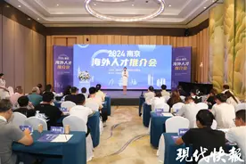 向四海英才发出来宁邀约，2024南京海外人才推介会成功举办图片