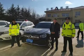 海阳高速交警接连查获三起无证驾驶违法行为图片