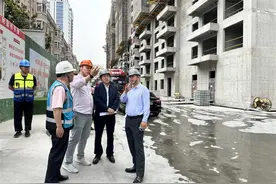 市建设交通工作党委、市住房城乡建设管理委“四不两直”检查本市建筑工地安全生产和防汛准备工作图片