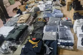 山东军地联手，捣毁以二手车行作掩护的制售假军服犯罪链条！图片