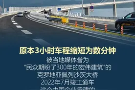 “一带一路”的100个故事丨原本3小时车程缩短为数分钟图片