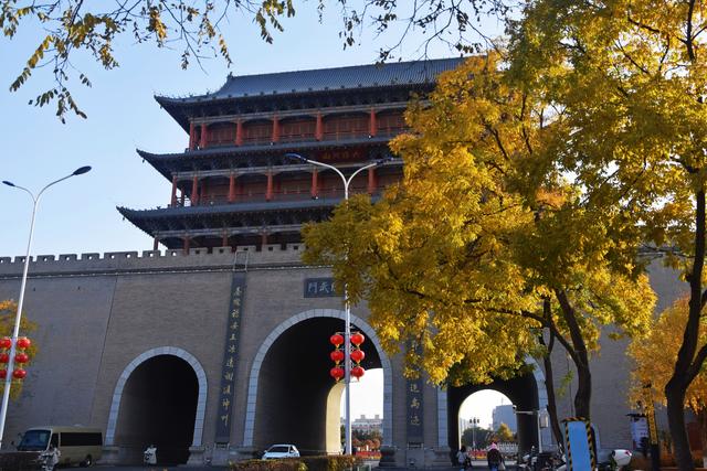 组图丨武威南城门之初冬清韵