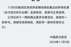 “白菜价”机票尴尬了谁？南航系统故障的背后是管理故障图片