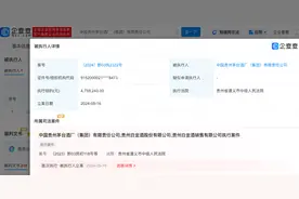 贵州茅台酒厂被强执475万元图片