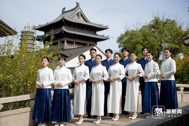 “小梧桐”志愿者首次亮相濮院古镇