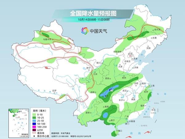 华西至黄淮一带警惕持续降雨致灾