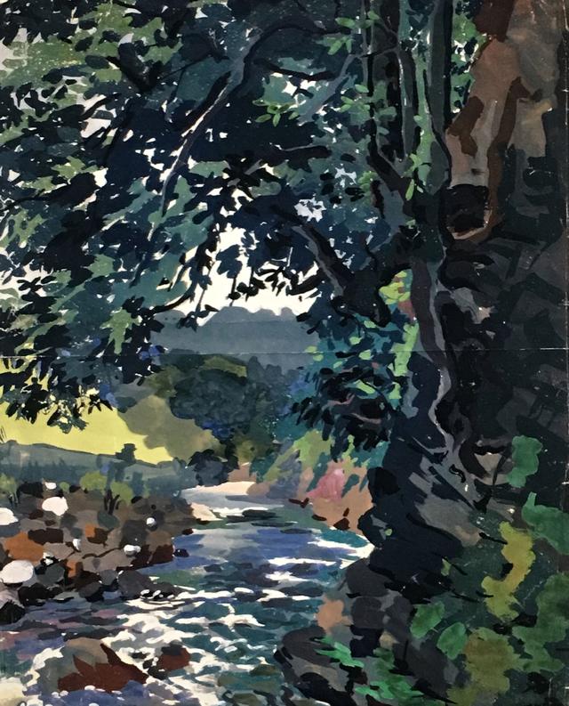 看川美艺脉，“纪念李有行先生诞辰120周年作品及文献展”举行