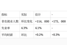 美国非农就业增速放缓，美股暴跌！市场加大降息押注图片