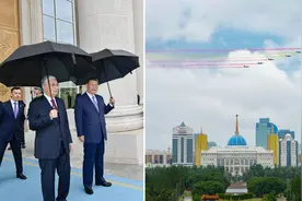 图集丨习近平同哈萨克斯坦总统托卡耶夫举行会谈图片