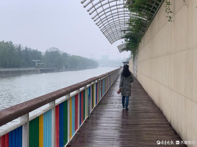双节拍|雨中宁静的小清河