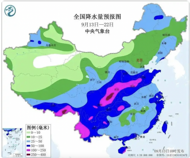 下周我国将有两轮降雨
