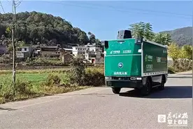 单车日均投递800件！云南邮政无人车上路图片